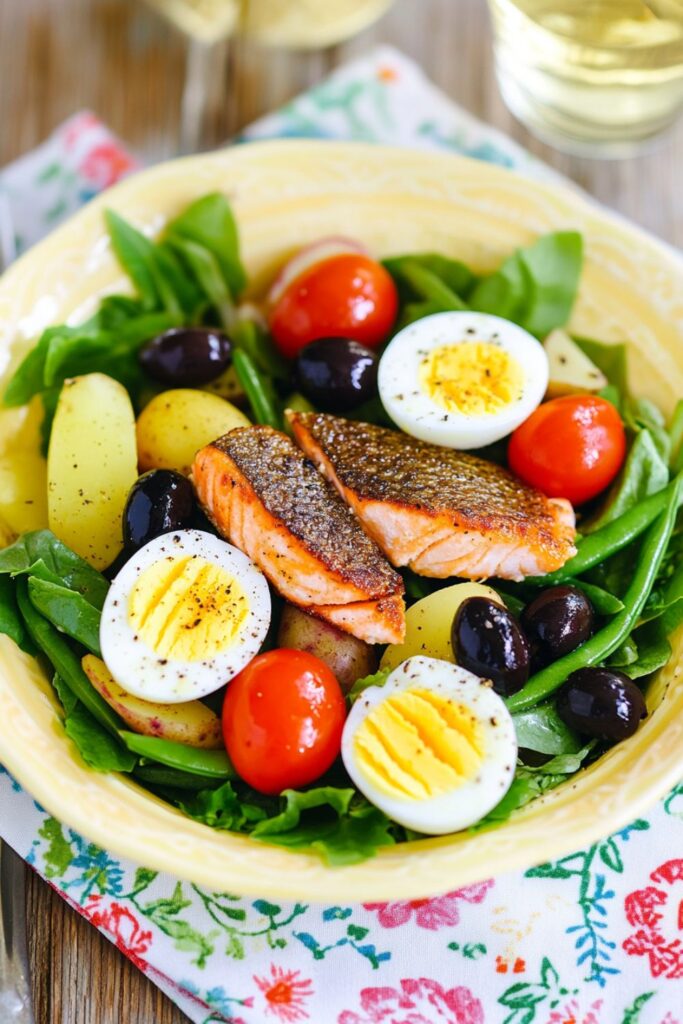 Jamie Oliver Salmon Nicoise Salad