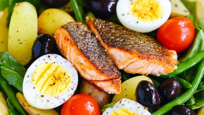 Jamie Oliver Salmon Nicoise Salad