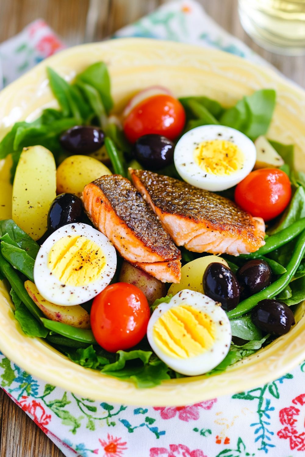 Jamie Oliver Salmon Nicoise Salad