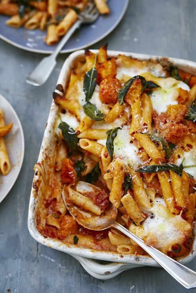 Jamie Oliver Squash And Ricotta Pasta Bake