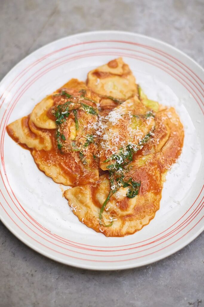 Jamie Oliver Squash And Ricotta Ravioli Pasta