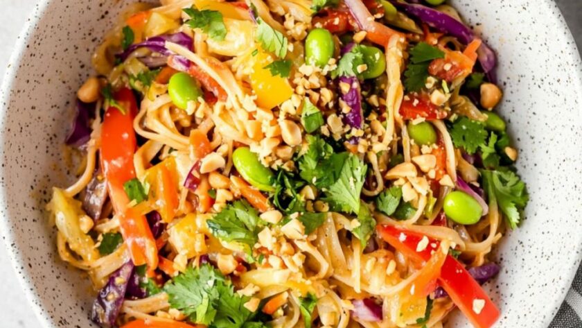 Jamie Oliver Thai Noodle Salad