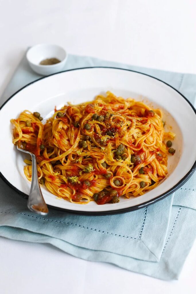 Jamie Oliver Tomato And Caper Pasta