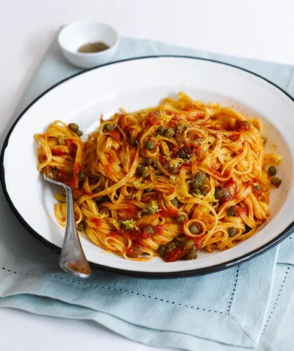 Jamie Oliver Tomato And Caper Pasta