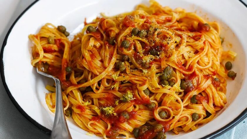 Jamie Oliver Tomato And Caper Pasta