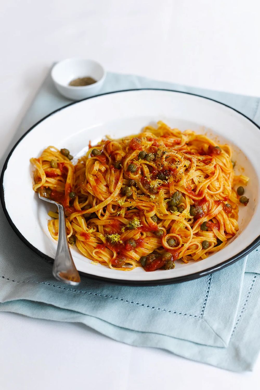 Jamie Oliver Tomato And Caper Pasta