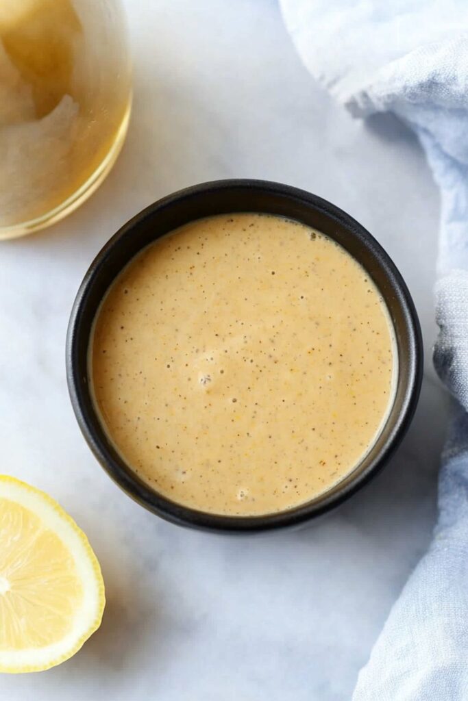 Jamie Oliver​ Honey Mustard Salad Dressing