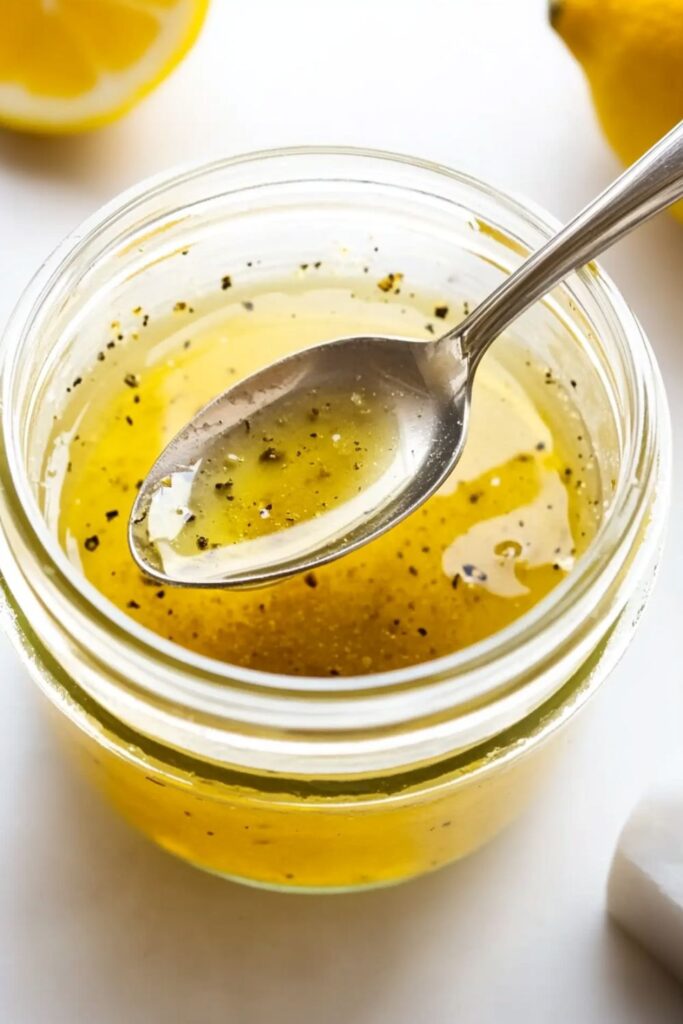 Jamie Oliver​ Lemon Salad Dressing