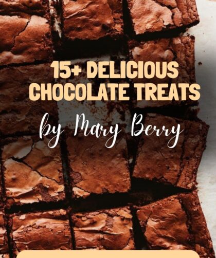 15+ Delicious Chocolate Treats by Mary Berry