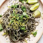 Jamie Oliver 5 Ingredients Vegetarian Black Tahini Noodles