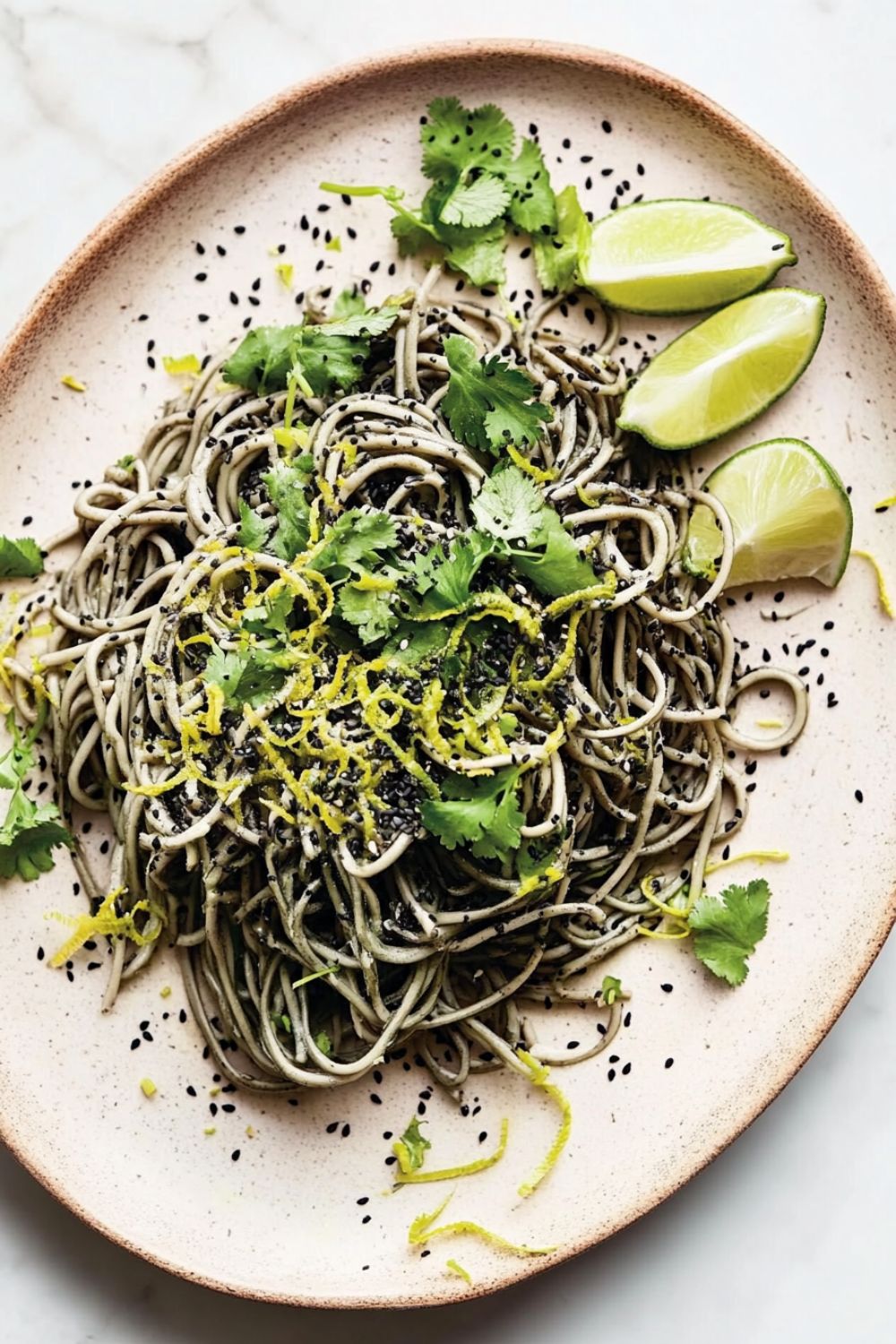 Jamie Oliver 5 Ingredients Vegetarian Black Tahini Noodles