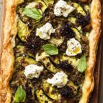 Jamie Oliver 5 Ingredients Vegetarian Minty Courgette Tart