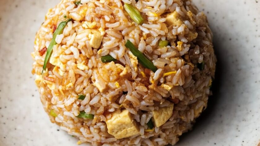 Jamie Oliver 5 Ingredients Vegetarian Tofu Fried Rice