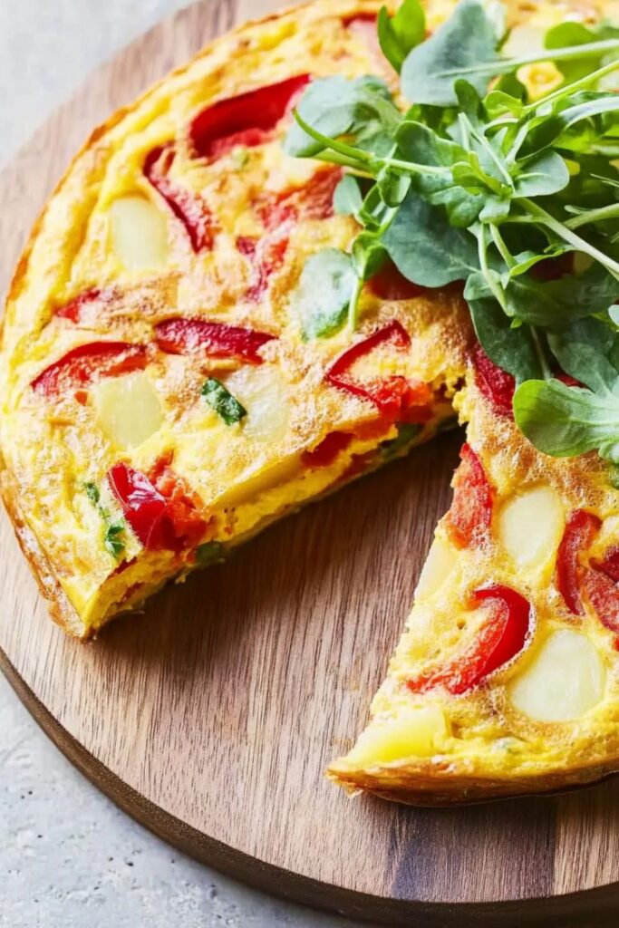 Jamie Oliver 5 Ingredients Vegetarian Tortilla Frittata