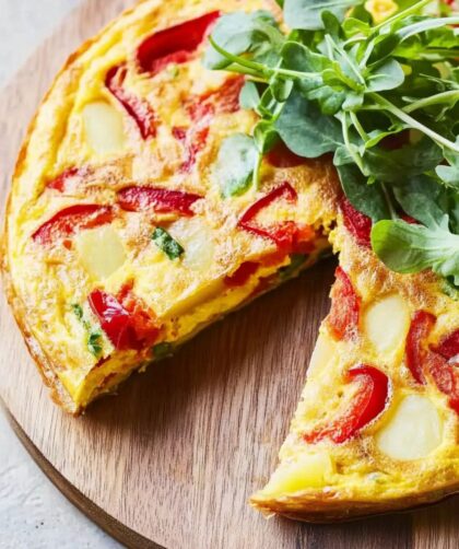 Jamie Oliver 5 Ingredients Vegetarian Tortilla Frittata