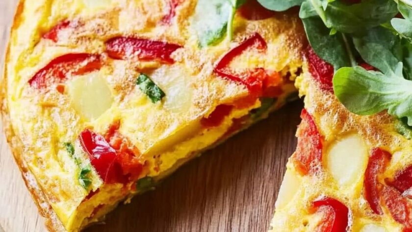 Jamie Oliver 5 Ingredients Vegetarian Tortilla Frittata