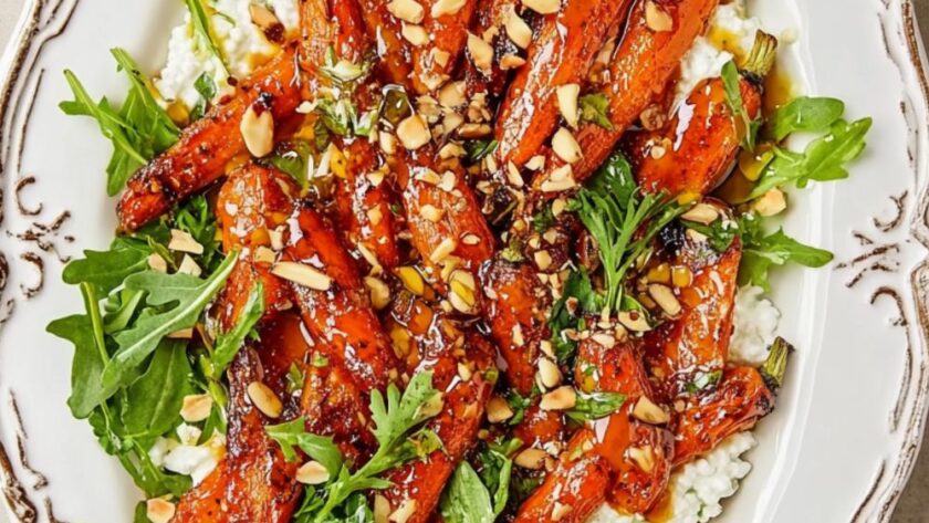 Jamie Oliver Roasted Carrot Salad