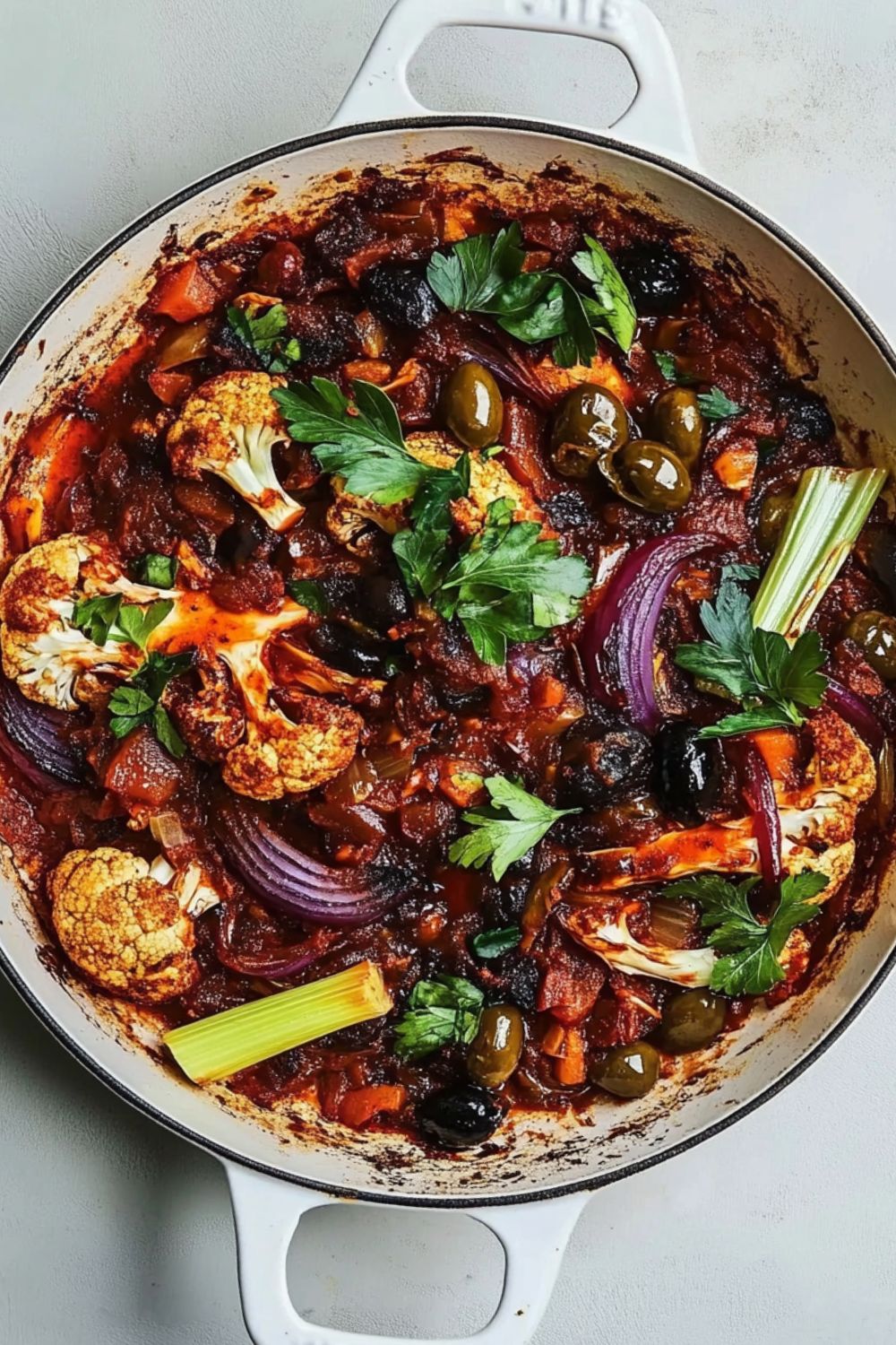 Jamie Oliver Vegetarian Cauliflower Caponata