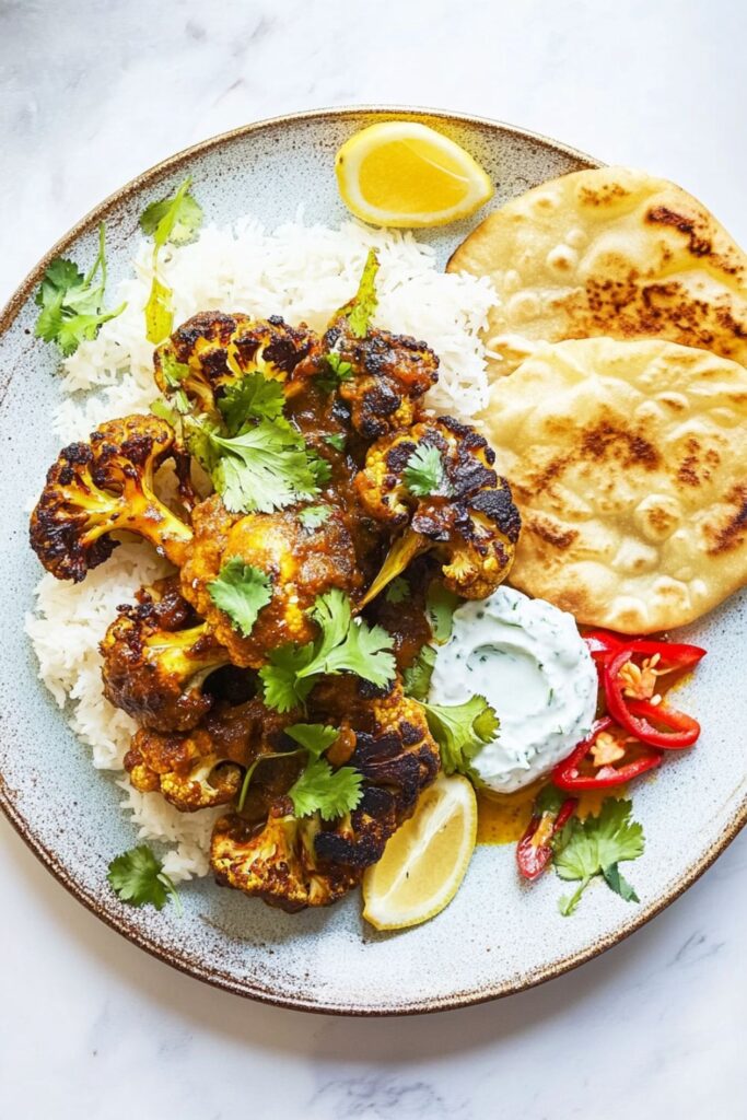 Jamie Oliver Vegetarian Cauliflower Curry