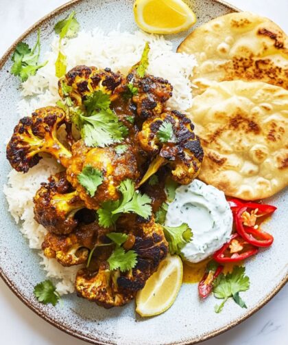 Jamie Oliver Vegetarian Cauliflower Curry