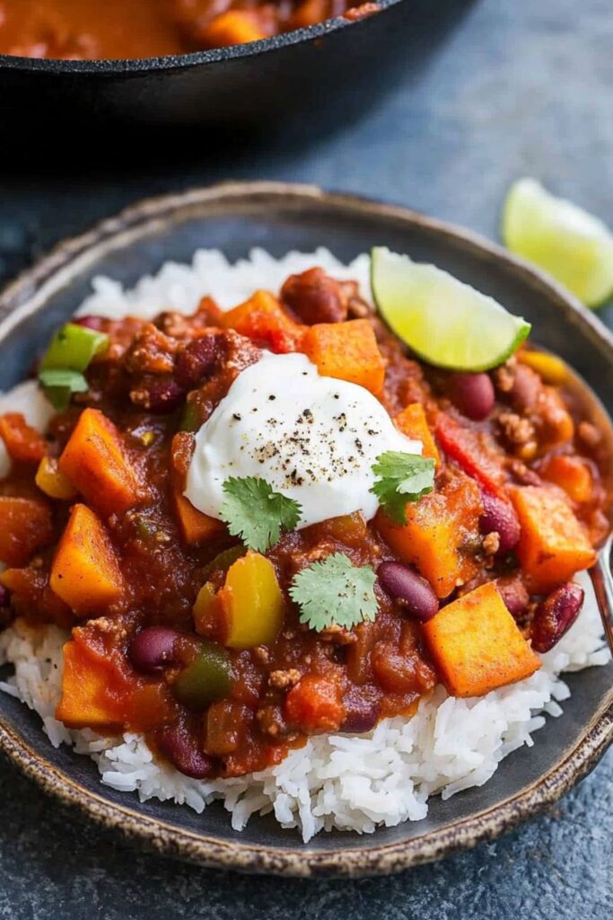 Jamie Oliver Vegetarian Chilli