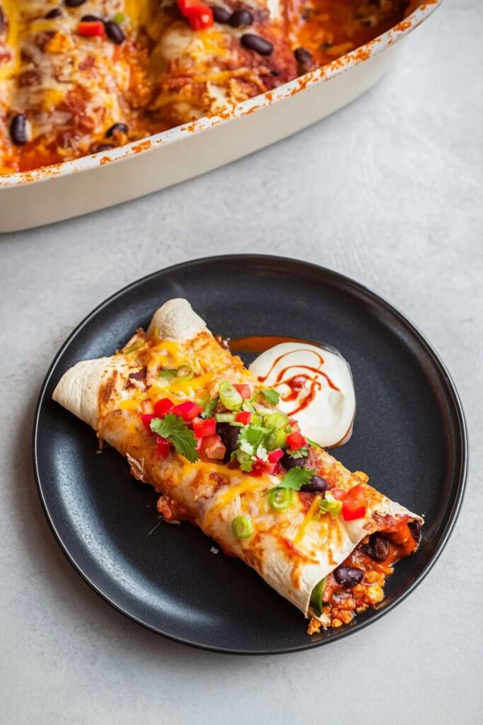 Jamie Oliver Vegetarian Enchiladas