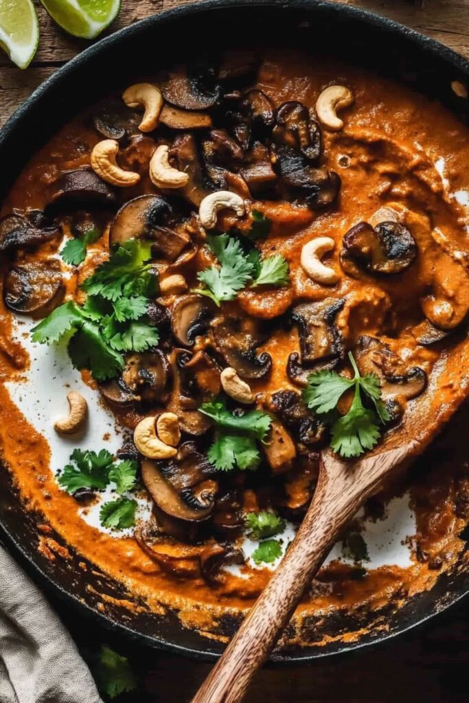 Jamie Oliver Vegetarian Mushroom Curry