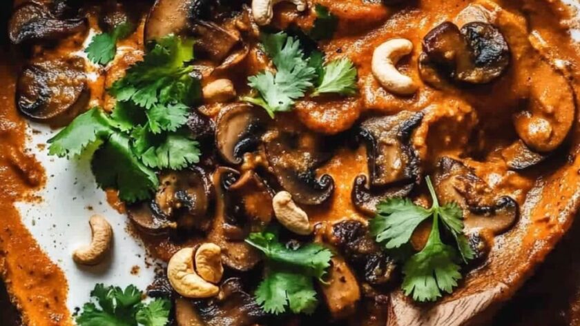 Jamie Oliver Vegetarian Mushroom Curry