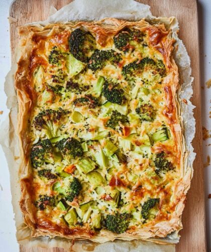 Jamie Oliver Vegetarian Quiche Traybake