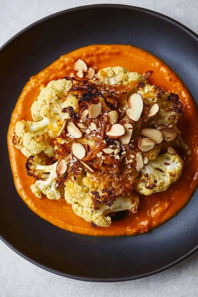 Jamie Oliver Vegetarian Roasted Cauliflower