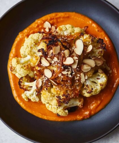 Jamie Oliver Vegetarian Roasted Cauliflower