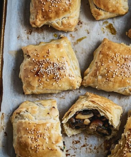 Jamie Oliver Vegetarian Sausage Rolls