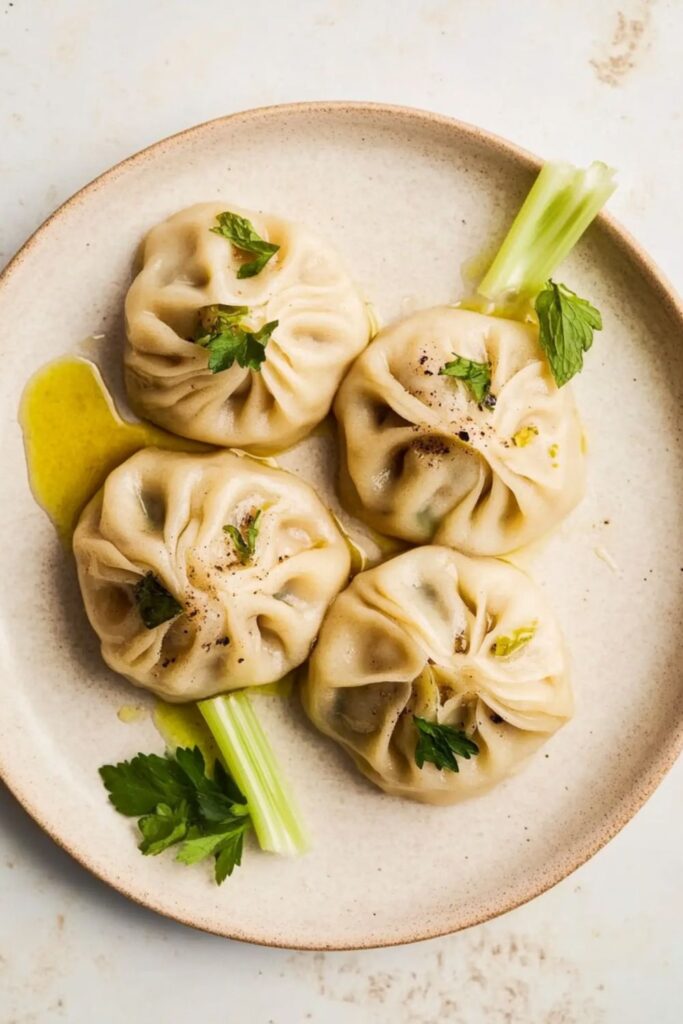 Jamie Oliver Vegetarian Stuffed Dumplings