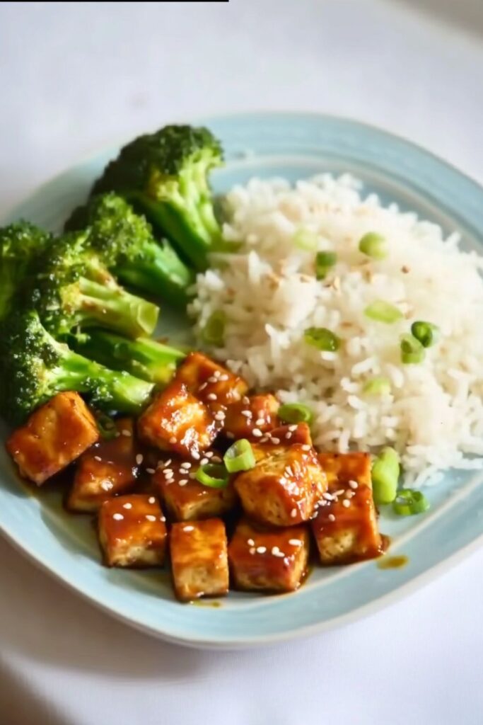 Jamie Oliver Vegetarian Sweet Chilli Tofu