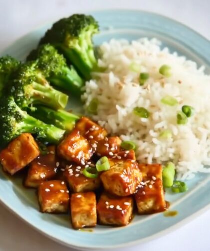 Jamie Oliver Vegetarian Sweet Chilli Tofu