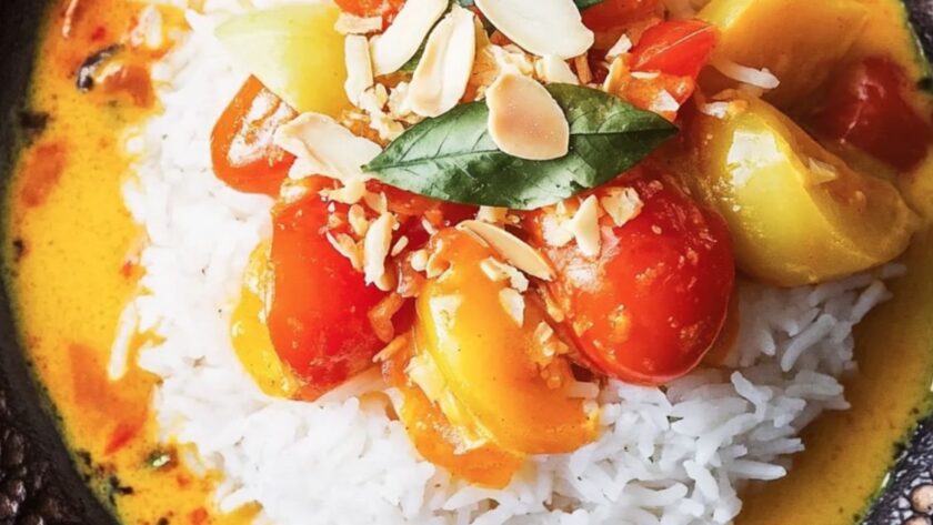 Jamie Oliver Vegetarian Tomato Curry