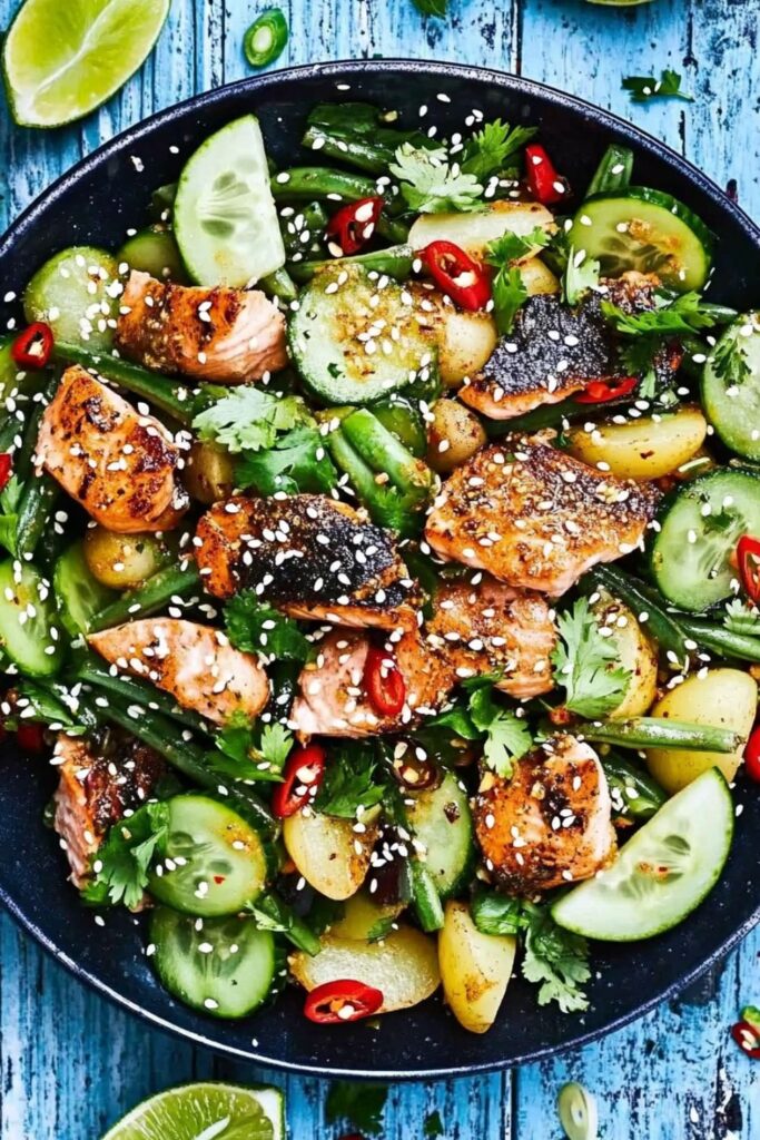 Jamie Oliver Vietnamese Salmon Salad