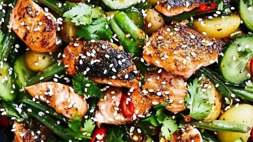 Jamie Oliver Vietnamese Salmon Salad