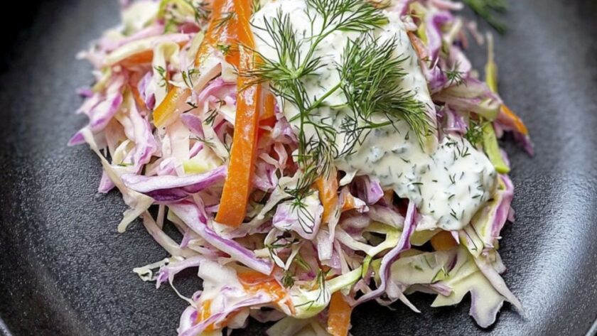 Jamie Oliver White Cabbage Salad