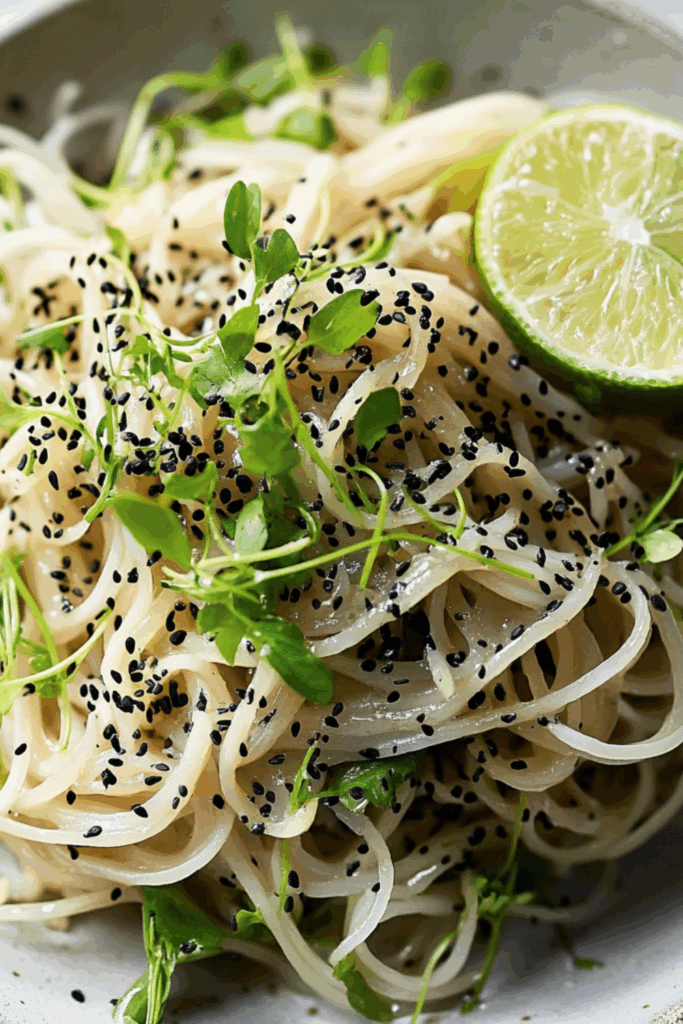 Jamie Oliver 5 Ingredients Vegetarian Black Tahini Noodles