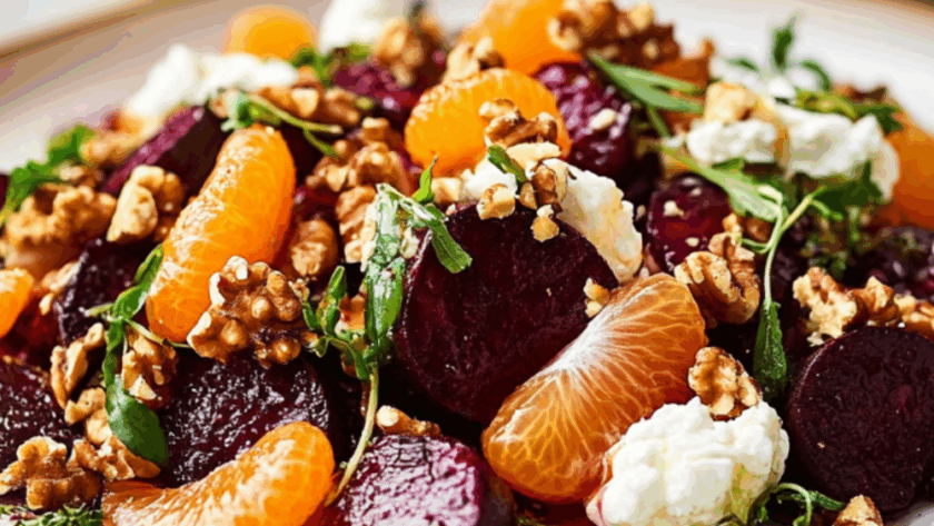 Jamie Oliver 5 Ingredients Vegetarian Dressed Beets