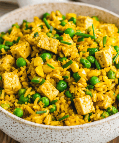 Jamie Oliver 5 Ingredients Vegetarian Tofu Fried Rice