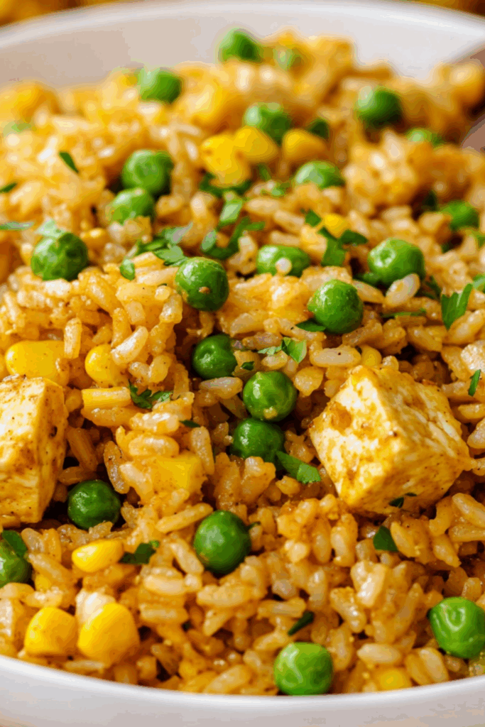 Jamie Oliver 5 Ingredients Vegetarian Tofu Fried Rice