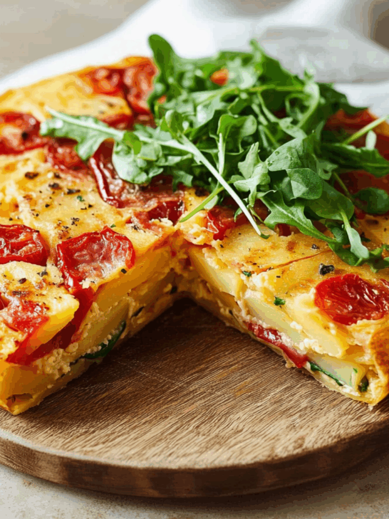 Jamie Oliver 5 Ingredients Vegetarian Tortilla Frittata
