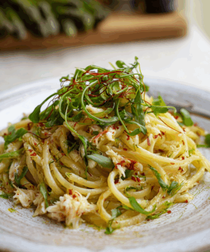 Jamie Oliver Asparagus And Crab Pasta