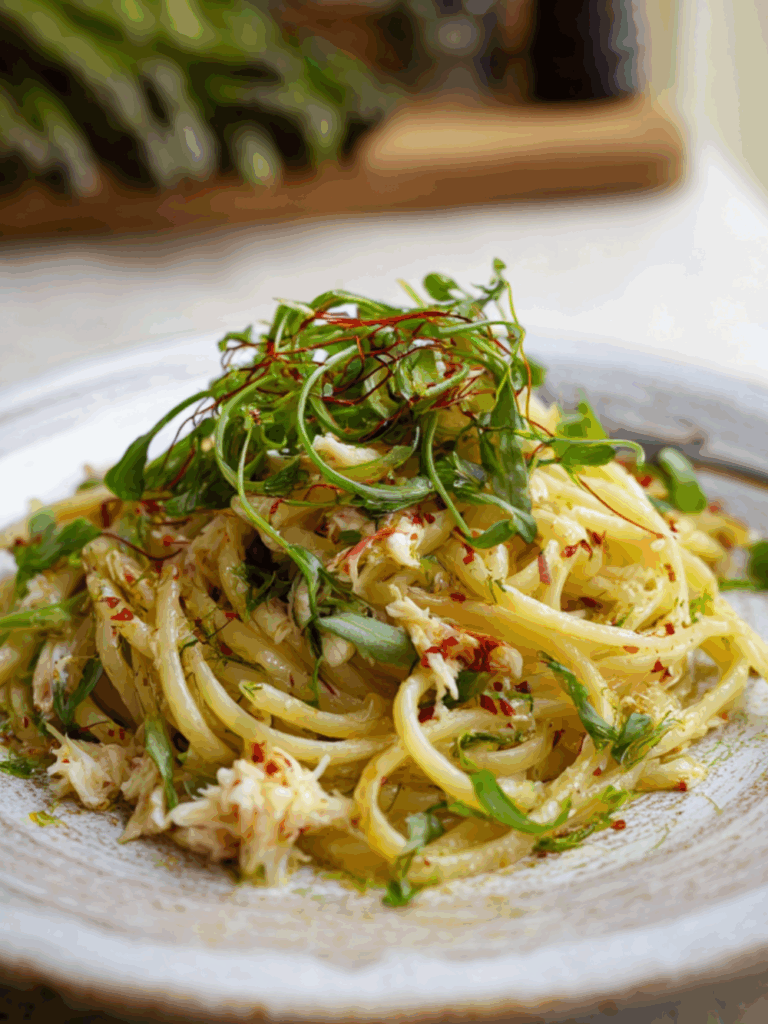 Jamie Oliver Asparagus And Crab Pasta