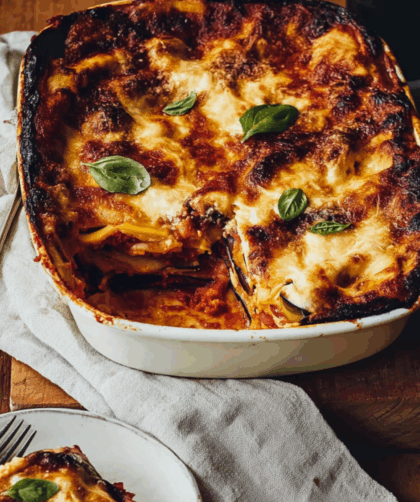 Jamie Oliver Aubergine And Courgette Lasagne