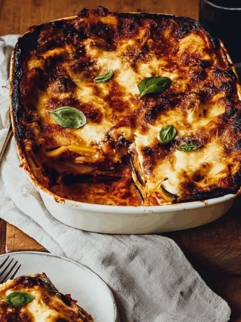Jamie Oliver Aubergine And Courgette Lasagne