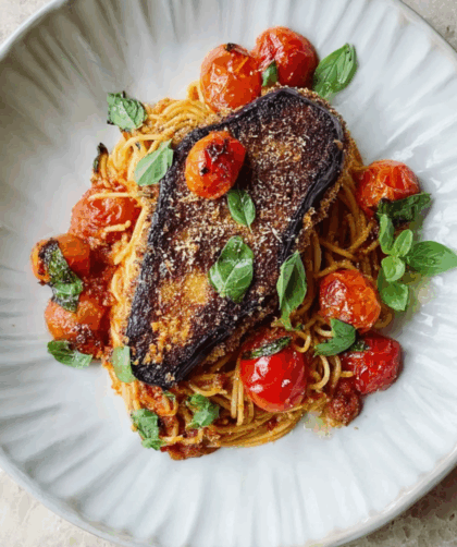 Jamie Oliver Aubergine Parmesan Milanese