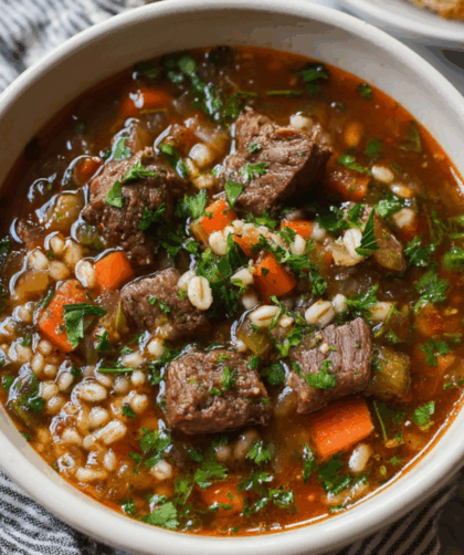 Jamie Oliver Beef Barley Soup